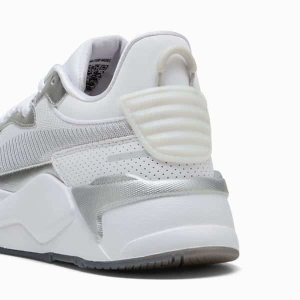 Tenis RS-X Astro Escape para mujer, PUMA White-PUMA Silver, extralarge