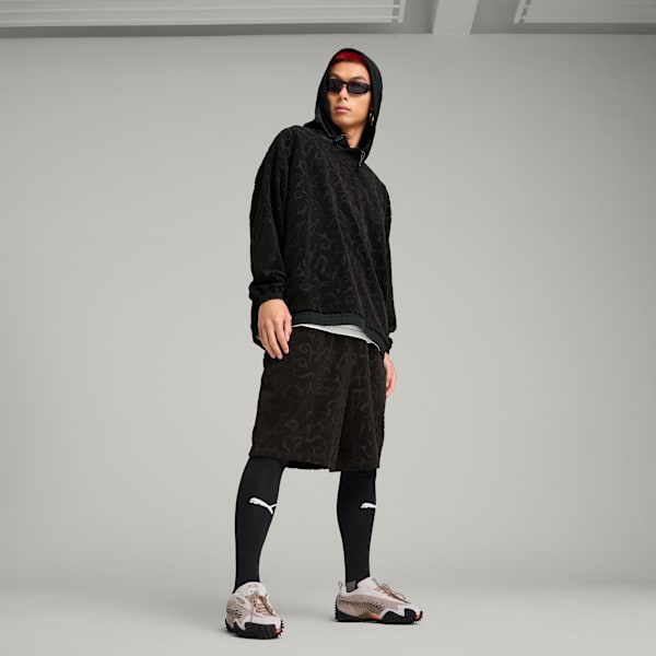 Tenis PUMA x ARIES ARISE Mostro Craft, Ecru-Mouse Gray, extralarge