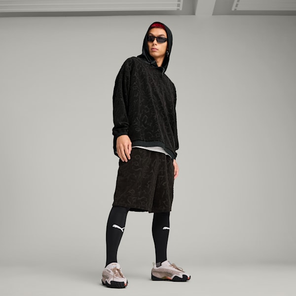 Tenis unisex Puma x ARIES Mostro Craft, Ecru-Mouse Gray, extralarge