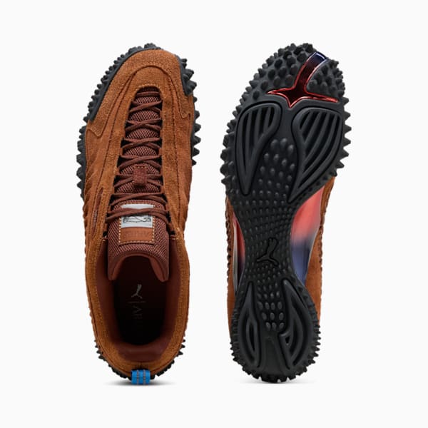 PUMA x ARIES Mostro Craft Sneakers Unisex, Mahogany-Teak, extralarge