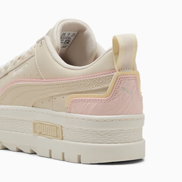 Tenis Mayze UT Muted Animal para mujer, Alpine Snow-Island Pink-Creamy Vanilla, extralarge