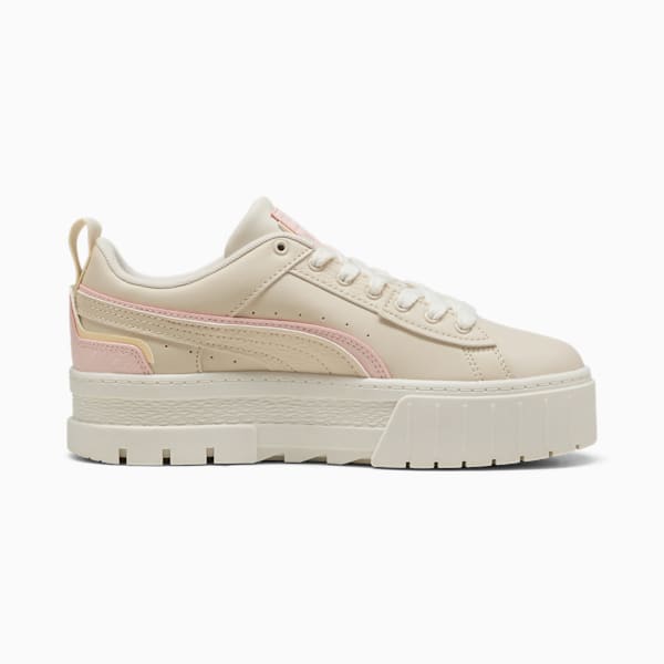 Tenis Mayze UT Muted Animal para mujer, Alpine Snow-Island Pink-Creamy Vanilla, extralarge