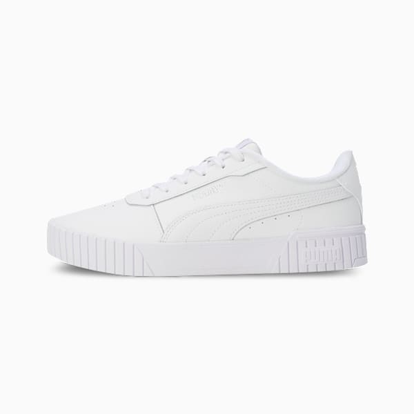 Carina 2.0 Women's Sneakers, PUMA White-PUMA White-PUMA Silver, extralarge-IND