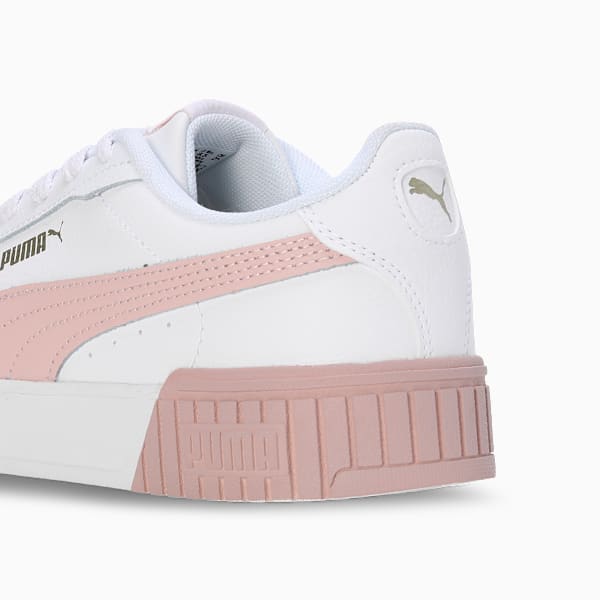 Carina 2.0 Women's Sneakers, PUMA White-Rose Quartz-PUMA Gold, extralarge-IND