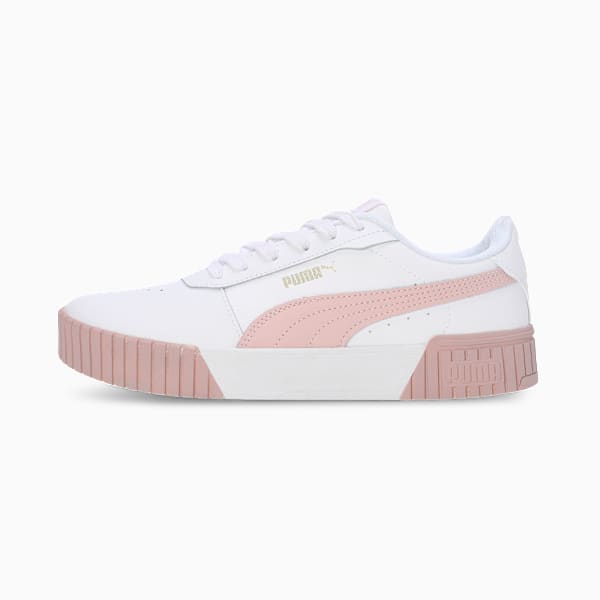 Carina 2.0 Women's Sneakers, PUMA White-Rose Quartz-PUMA Gold, extralarge-IND