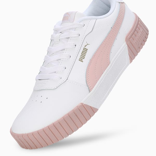 Carina 2.0 Women's Sneakers, PUMA White-Rose Quartz-PUMA Gold, extralarge-IND