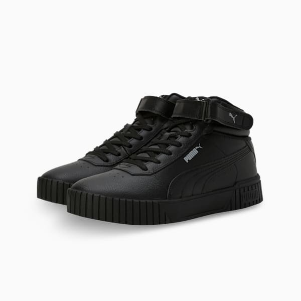 Carina 2.0 Mid Women's Sneakers, PUMA Black-PUMA Black-Shadow Gray, extralarge-IND