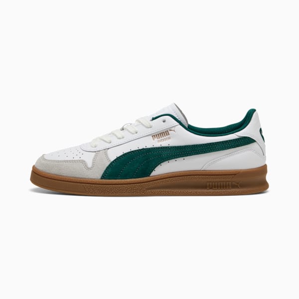 Indoor Sneakers Unisex, PUMA White-Dark Myrtle-Gum, extralarge-GBR