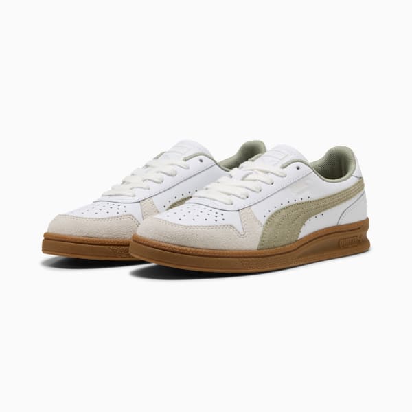 Tenis PUMA Indoor, PUMA White-Lux Army, extralarge
