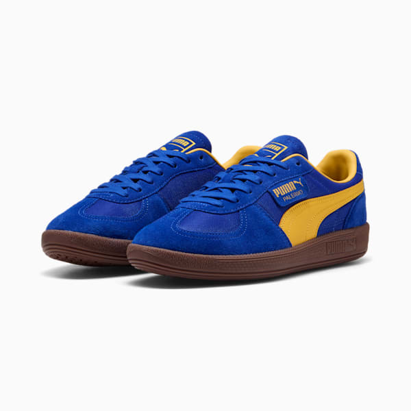 Tenis para adolescentes Palermo, Vivid Blue-Sunny Yellow, extralarge