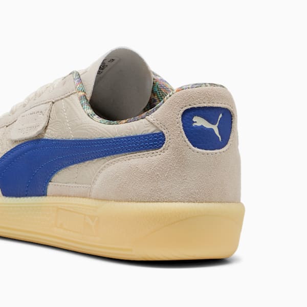 Palermo Bomber Sneakers, Alpine Snow-Vivid Blue, extralarge