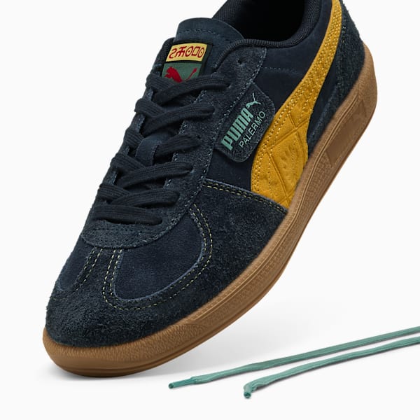 ユニセックス パレルモ ロード トゥ ユニティ スニーカー, PUMA Black-PUMA Green, extralarge-JPN