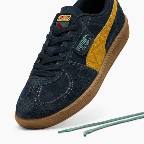 Tenis Palermo ROAD TO UNITY, PUMA Black-PUMA Green, extralarge