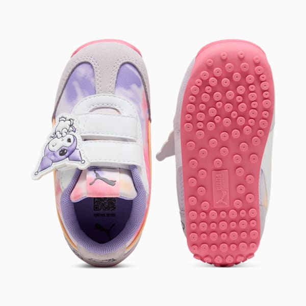 Tenis PUMA x HELLO KITTY Easy Rider para bebés, Lilac Frost-PUMA White-Magic Rose, extralarge