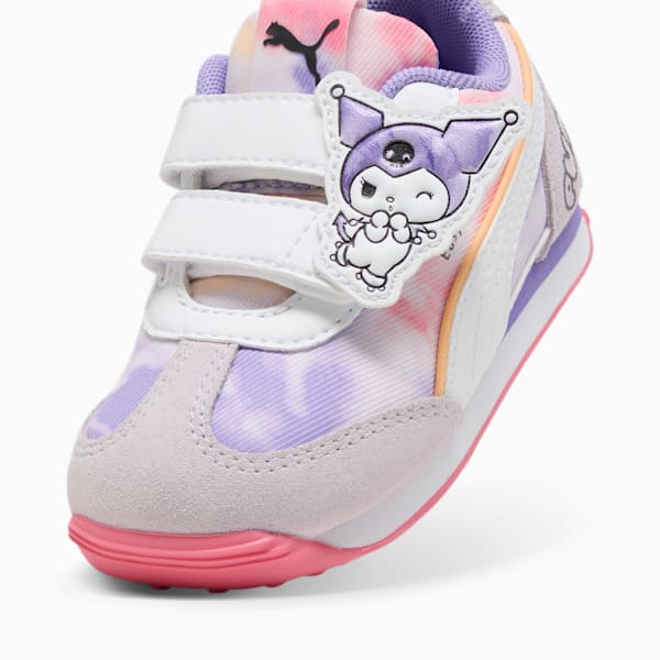 Tenis para bebés Easy Rider PUMA x HELLO KITTY AND FRIENDS, Lilac Frost-PUMA White-Magic Rose, extralarge