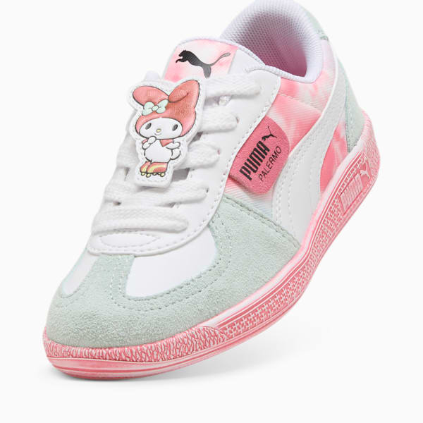 Tenis PUMA x HELLO KITTY Palermo para niñas, PUMA White-Magic Rose, extralarge