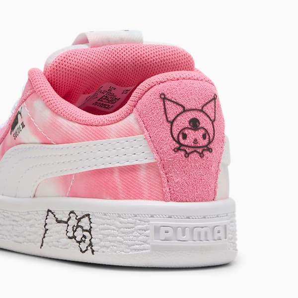 Tenis para bebés PUMA x HELLO KITTY Suede XL, Magic Rose-Peaceful Blue, extralarge