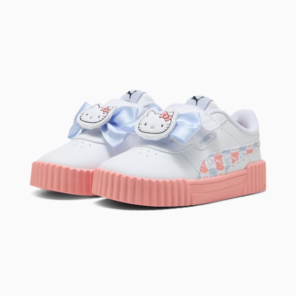 Sneakers PUMA x HELLO KITTY AND FRIENDS Carina 3.0 Bébé, PUMA White-Pink Fruit-Cool Weather, extralarge