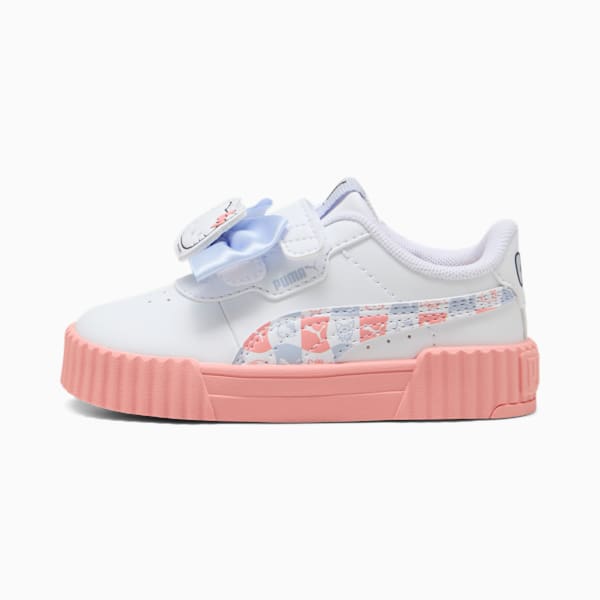 Tenis PUMA x HELLO KITTY Carina 3.0 para bebés, PUMA White-Pink Fruit-Cool Weather, extralarge