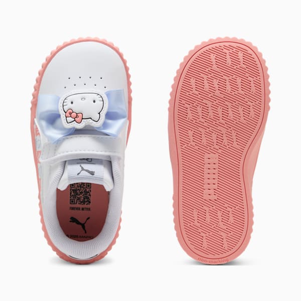 Tenis PUMA x HELLO KITTY Carina 3.0 para bebés, PUMA White-Pink Fruit-Cool Weather, extralarge