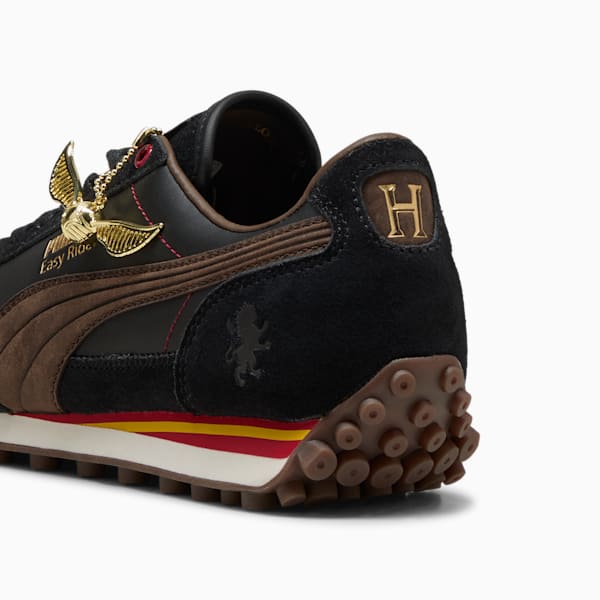 Tenis PUMA HOOPS x HARRY POTTER™ Palermo Easy Rider para adolescentes, PUMA Black-Chocolate, extralarge