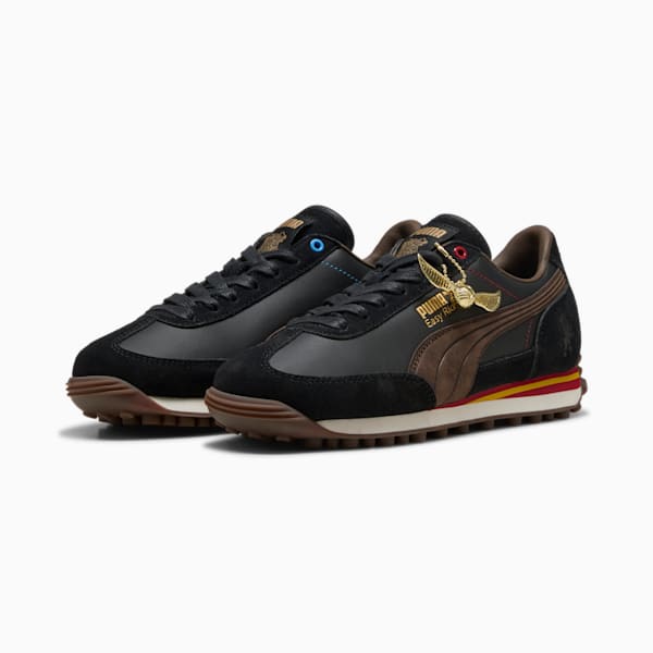 Tenis PUMA HOOPS x HARRY POTTER™ Palermo Easy Rider para adolescentes, PUMA Black-Chocolate, extralarge