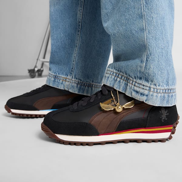Tenis PUMA x HARRY POTTER Easy Rider para adolescentes, PUMA Black-Chocolate, extralarge