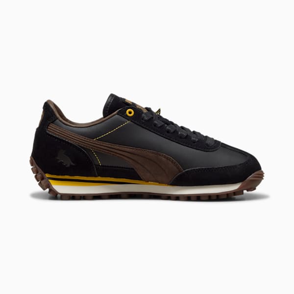Tenis PUMA HOOPS x HARRY POTTER™ Palermo Easy Rider para adolescentes, PUMA Black-Chocolate, extralarge