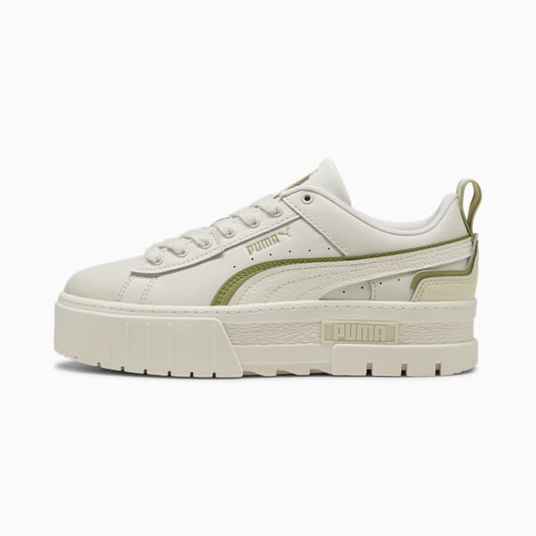 Mayze UT Selva Women's Sneakers, Vapor Gray-Calming Green-Creamy Vanilla, extralarge-IND
