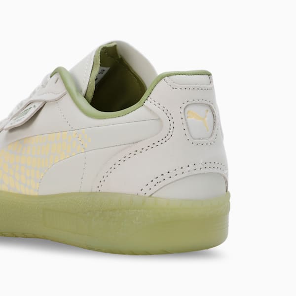 Palermo Moda Selva Women's Sneakers, Vapor Gray-Creamy Vanilla-Calming Green, extralarge-IND