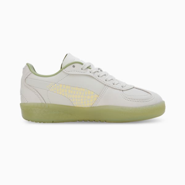 Palermo Moda Selva Women's Sneakers, Vapor Gray-Creamy Vanilla-Calming Green, extralarge-IND