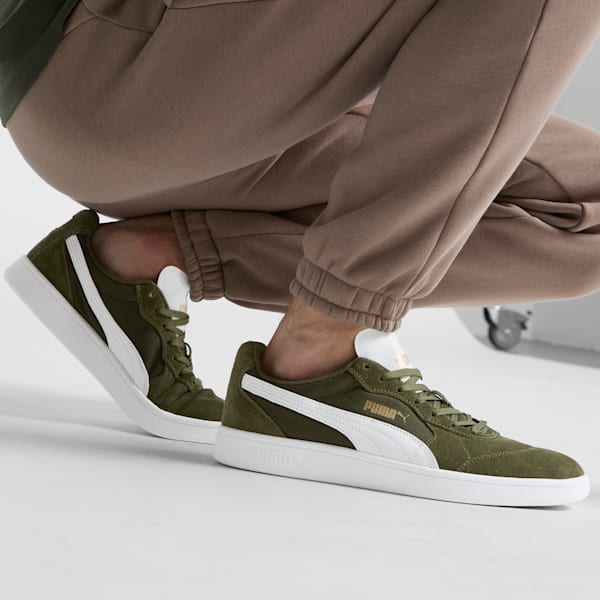 PUMA Astro Play Men's Sneakers, Dark Olive-PUMA White, extralarge