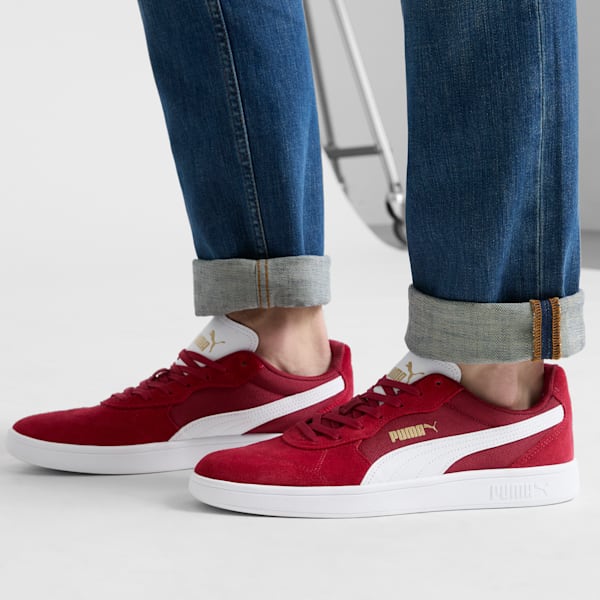 Tenis para hombre UMA Astro Play, Rhubarb-PUMA White, extralarge