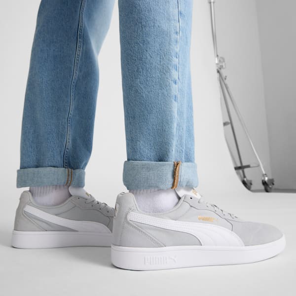 Sneakers PUMA Astro Play Homme, Flat Light Gray-PUMA White, extralarge