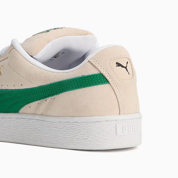 メンズ PUMA x XLARGE スウェード XL スニーカー, Frosted Ivory-Archive Green, extralarge-JPN