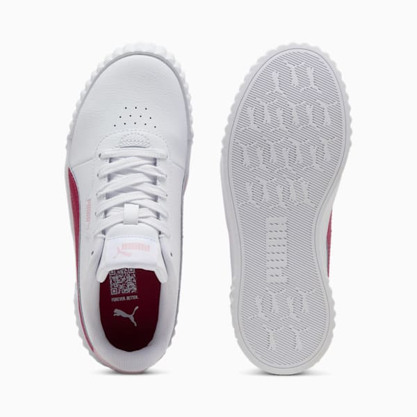 Sneakers Carina 3.0 Enfant et adolescent, PUMA White-Port-Rose Mauve, extralarge
