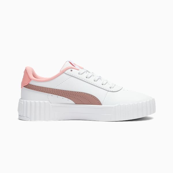 Carina 3.0 Sneakers Youth, PUMA White-Sandstone, extralarge-GBR