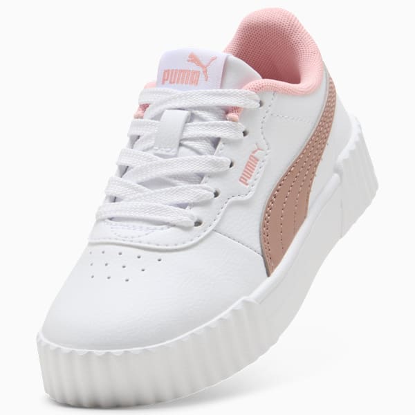 Carina 3.0 Sneakers Kids, PUMA White-Sandstone, extralarge-GBR