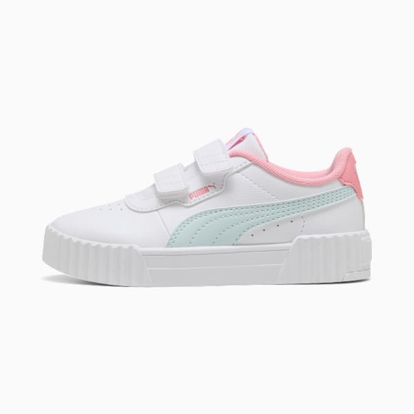 Carina 3.0 V Sneakers Kids, PUMA White-Sea Glass, extralarge