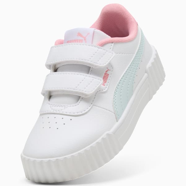 Carina 3.0 V Sneakers Kids, PUMA White-Sea Glass, extralarge