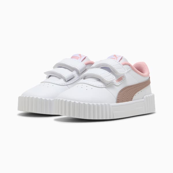 Carina 3.0 Sneakers Toddler, PUMA White-Sandstone, extralarge-GBR