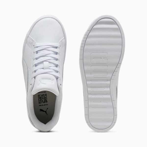 Tenis Jada Classic Niños para niños grandes, PUMA White-PUMA White, extralarge