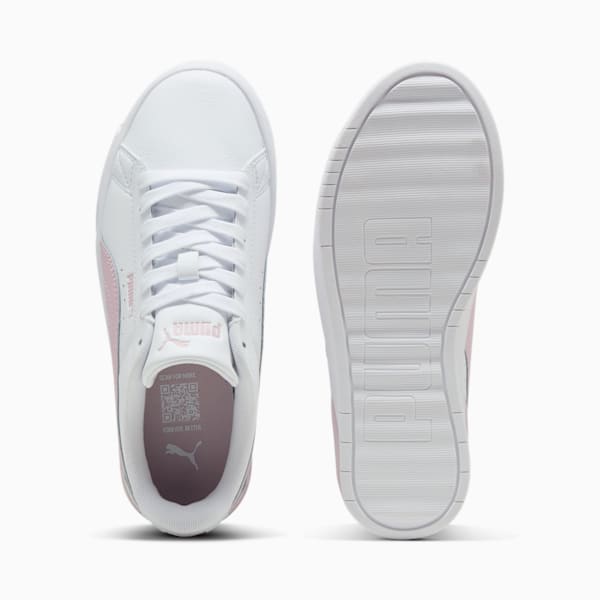 Tenis Jada Classic Niños para niños grandes, PUMA White-Rose Mauve, extralarge