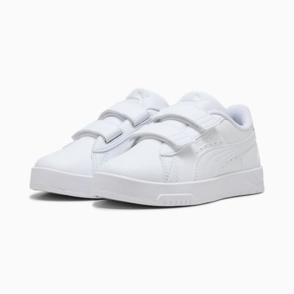 Tenis Jada Classic para niñas, PUMA White-PUMA White, extralarge
