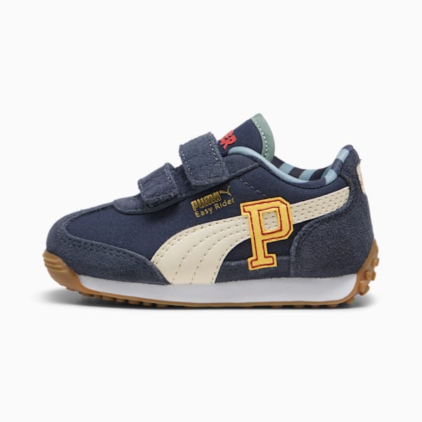 Tenis Easy Rider Super PUMA para bebés, New Navy-Alpine Snow, extralarge