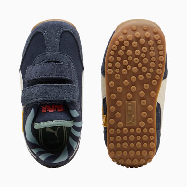 Tenis Easy Rider Super PUMA para bebés, New Navy-Alpine Snow, extralarge