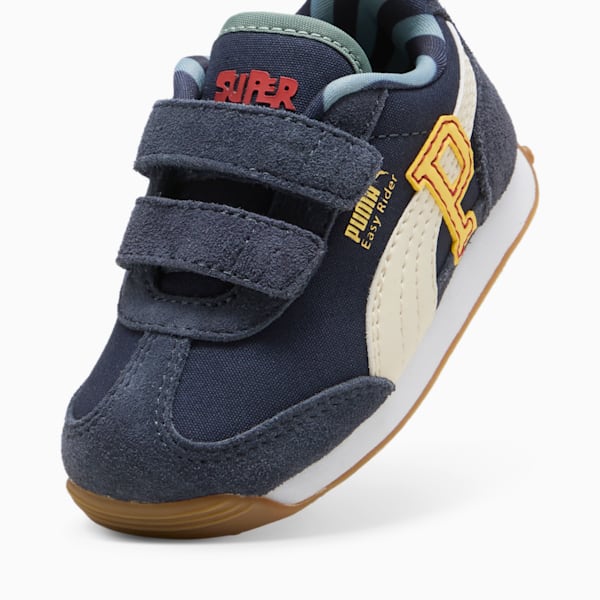 Tenis Easy Rider Super PUMA para bebés, New Navy-Alpine Snow, extralarge