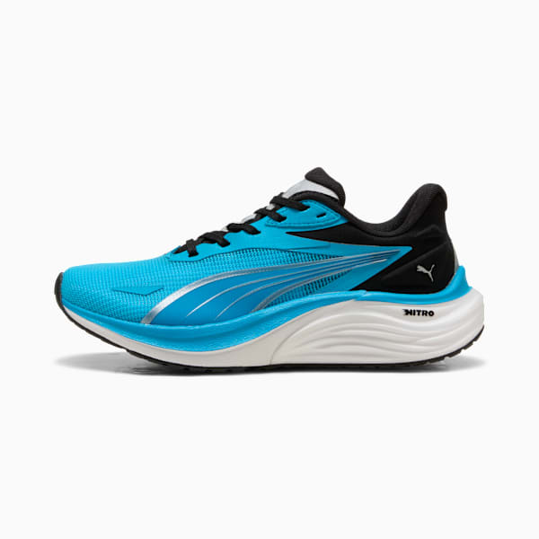 Tenis de running para niños Electrify NITRO™ 4, Speed Blue-PUMA Black, extralarge
