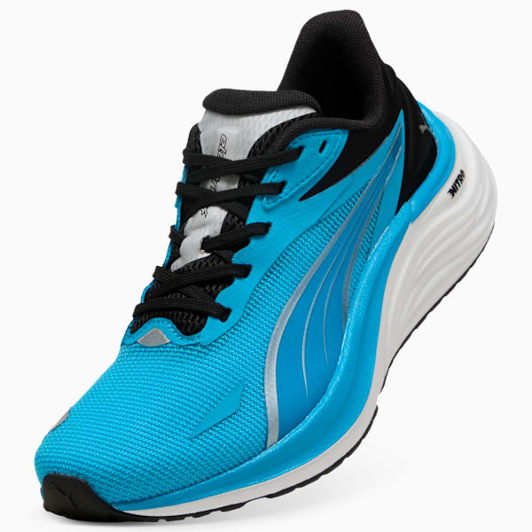 Tenis de running para niños Electrify NITRO™ 4, Speed Blue-PUMA Black, extralarge