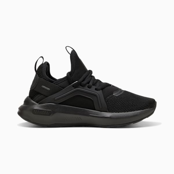 Zapatos de entrenamiento para niños grandes Softride Enzo 5, PUMA Black-Cool Dark Gray, extralarge